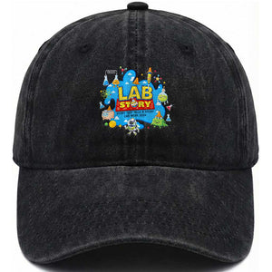 Lab Story Lab Week 2026 Celebration Washed Cotton Baseball Cap Every Test Tells a Story Medical Lab Tech Appreciation Gift