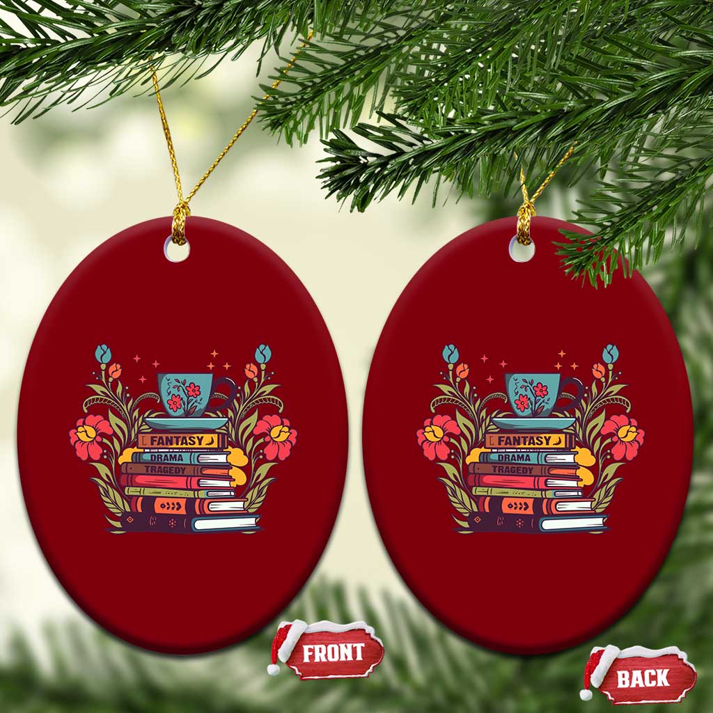 Subtle FDT Ceramic Ornament Fantasy Drama Tragedy Book Lover TS02 Print Your Wear