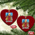 Funny Da Pope Leo XIV Ceramic Ornament 267th Pope Chicago Hot Dog and Beer TS02 Print Your Wear
