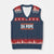 Da Pope Leo XIV V-Neck Knit Sweater Vest Cardinal Robert Francis Prevost 267th Pope TS02 Navy Red Print Your Wear