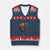 Frederick Douglass Inspirational V-Neck Knit Sweater Vest Learn to Read Be Forever Free Black Leader TS02 Navy Red Print Your Wear