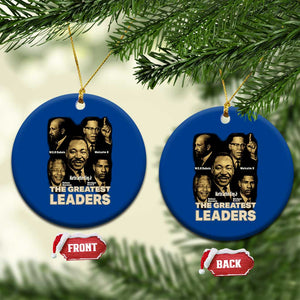 The Greatest Black Leaders Tribute Ceramic Ornament Civil Rights Icons Legacy TS02 1pc Blue Print Your Wear