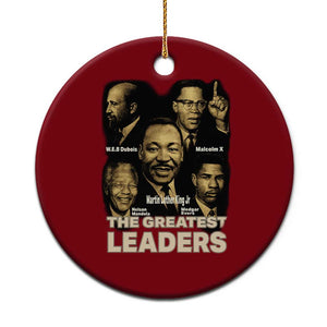 The Greatest Black Leaders Tribute Ceramic Ornament Civil Rights Icons Legacy TS02 1pc Red Print Your Wear