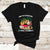 Funny Mid Year Report Still Naughty Santa Beach Xmas In July T Shirt TS02 Black Printyourwear