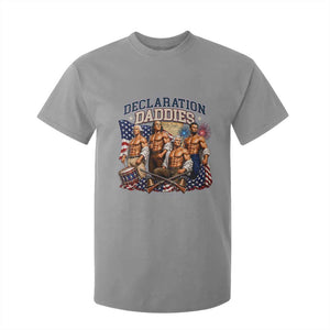 1776 America Declaration Daddies Patriotic T Shirt For Kid Funny Buff Founding Fathers Muscular Patriots