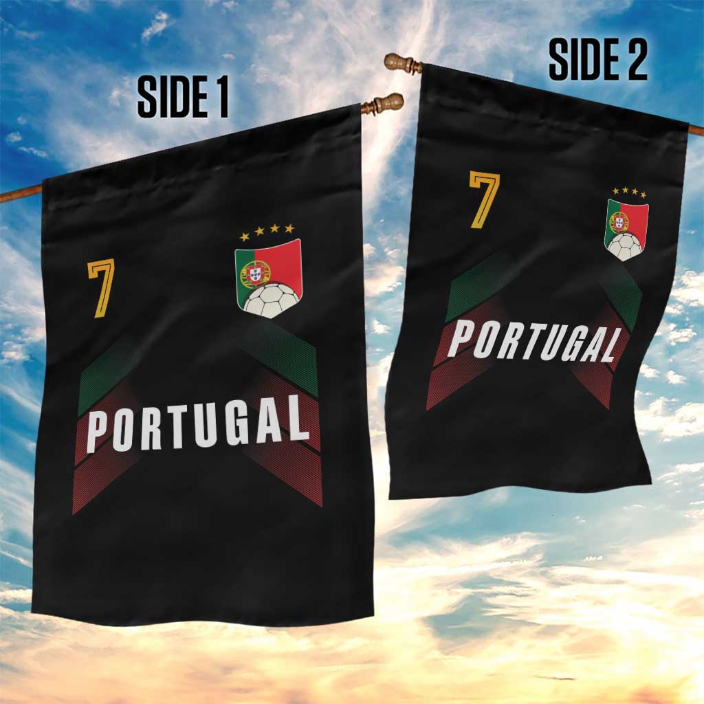 Portugal Soccer Fans Graphic Jersey Style Garden Flag Proud Portuguese Football Lover