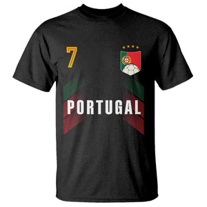 Portugal Soccer Fans Graphic Jersey Style T Shirt Proud Portuguese Football Lover