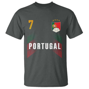 Portugal Soccer Fans Graphic Jersey Style T Shirt Proud Portuguese Football Lover