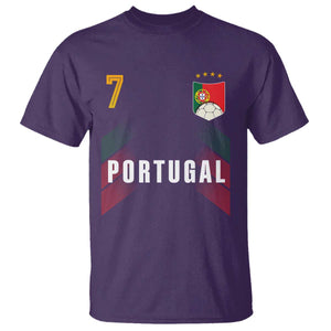 Portugal Soccer Fans Graphic Jersey Style T Shirt Proud Portuguese Football Lover