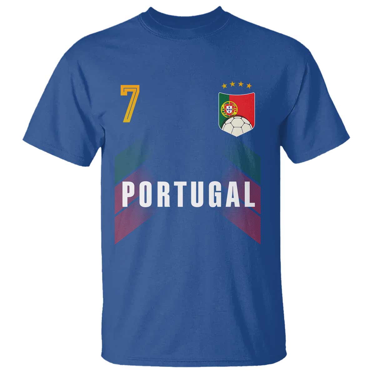 Portugal Soccer Fans Graphic Jersey Style T Shirt Proud Portuguese Football Lover