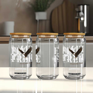 Fly Free Jackie Eagle 2012 2026 Memorial Glass Can Soaring Wilderness Tribute TS02 Print Your Wear