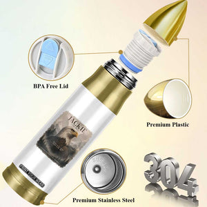 In Loving Memory of Jackie Eagle Memorial Portrait Bullet Tumbler 2012 2026 Legacy Of Strength Wilderness Tribute TS02 Print Your Wear