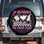 Breast Cancer Boo Sheet Spare Tire Cover In October We Wear Pink Halloween Ghost Pink Ribbon TS02 No hole Black Print Your Wear