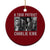 Charlie Kirk Tribute Ceramic Ornament A True Patriot Conservative Memorial TS02 1pc Red Print Your Wear