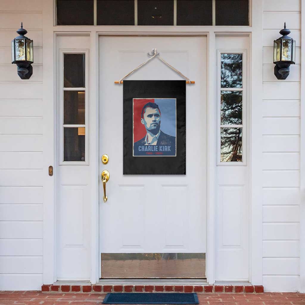 Charlie Kirk Tribute Garden Flag Freedom Hope Memorial 1993 2025 TS02 Print Your Wear