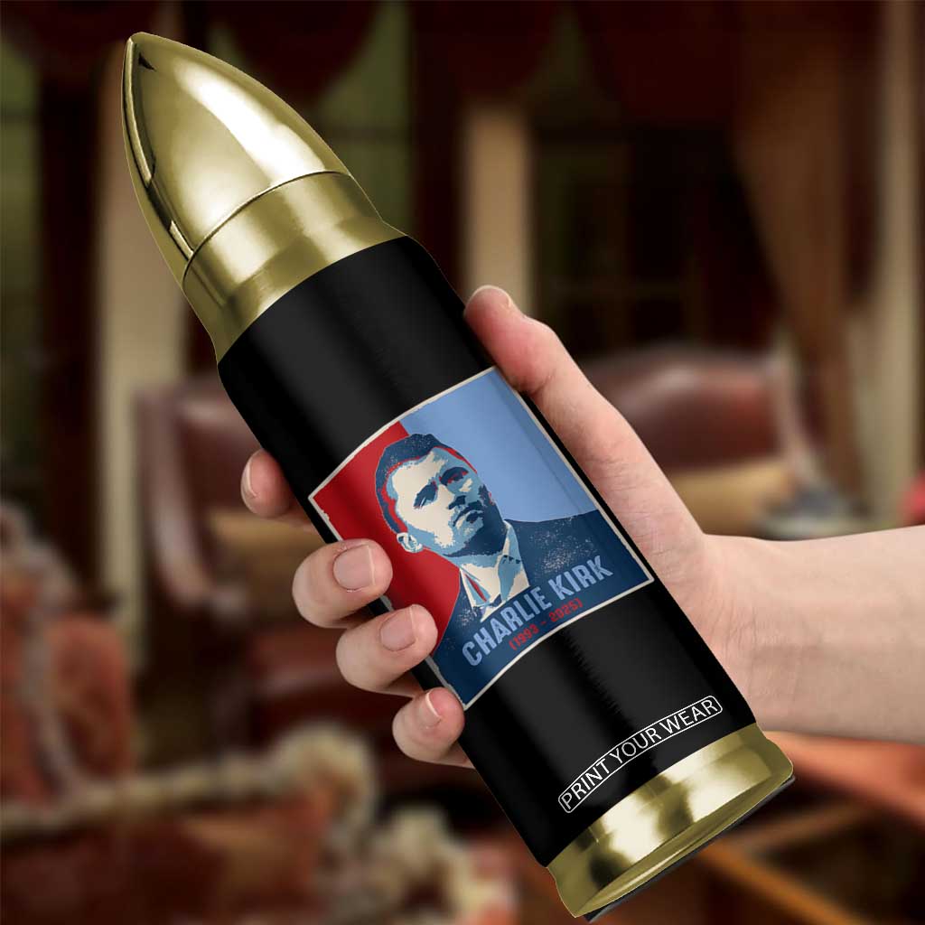 Charlie Kirk Tribute Bullet Tumbler Freedom Hope Memorial 1993 2025 TS02 Print Your Wear