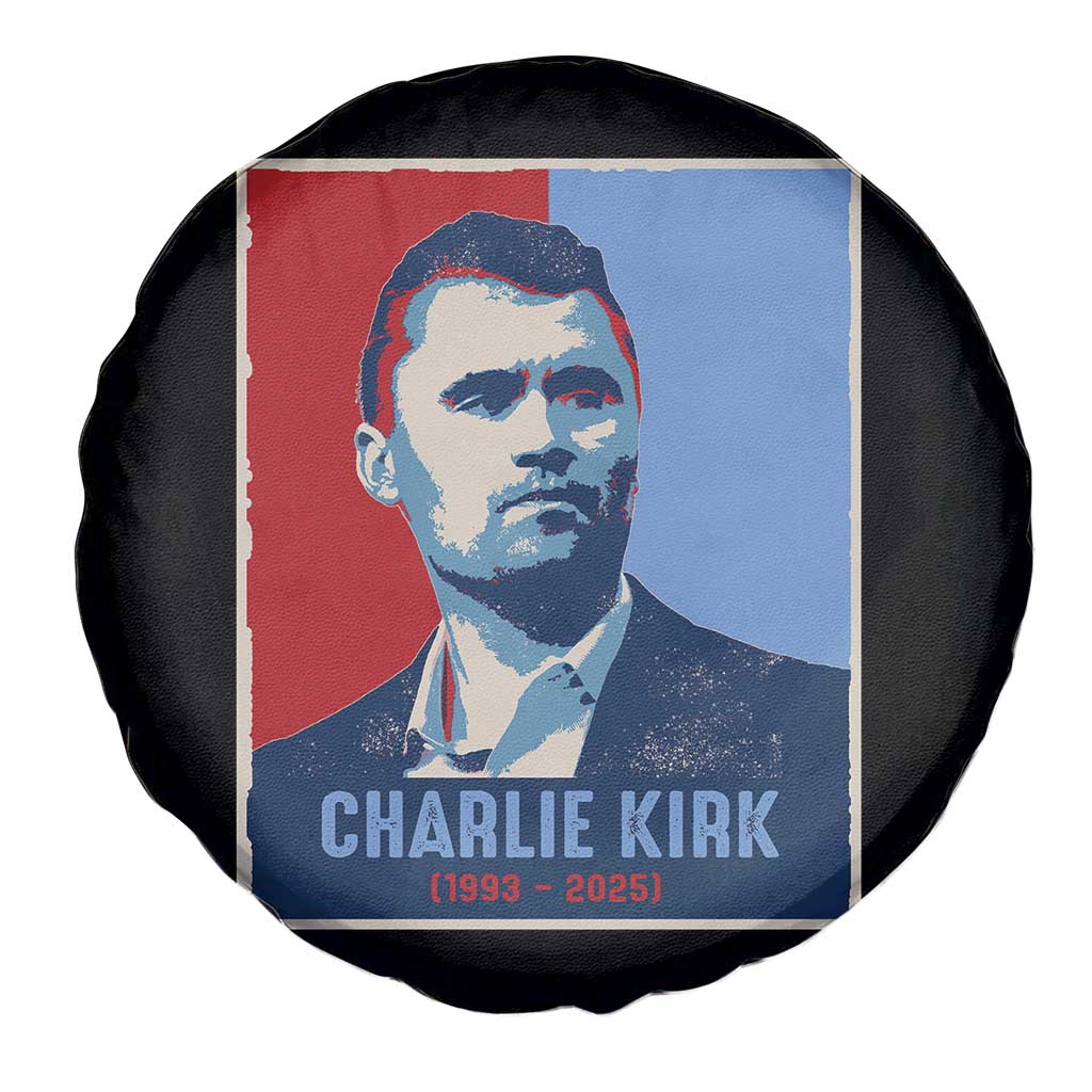 Charlie Kirk Tribute Spare Tire Cover Freedom Hope Memorial 1993 2025 TS02 Print Your Wear