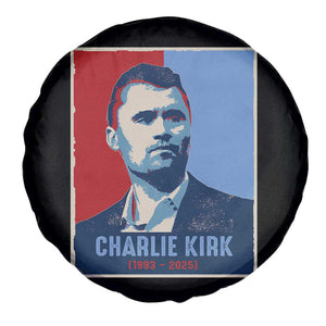 Charlie Kirk Tribute Spare Tire Cover Freedom Hope Memorial 1993 2025 TS02 Print Your Wear