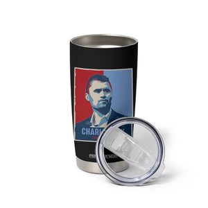 Charlie Kirk Tribute Tumbler Cup Freedom Hope Memorial 1993 2025 TS02 Print Your Wear