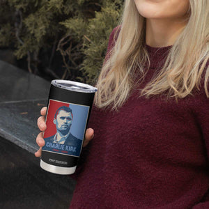 Charlie Kirk Tribute Tumbler Cup Freedom Hope Memorial 1993 2025 TS02 Print Your Wear