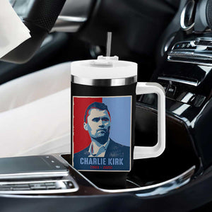 Charlie Kirk Tribute Tumbler With Handle Freedom Hope Memorial 1993 2025 TS02 Print Your Wear