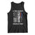 Charlie Kirk Tribute Tank Top A True Patriot Freedom American Flag TS02 Black Print Your Wear