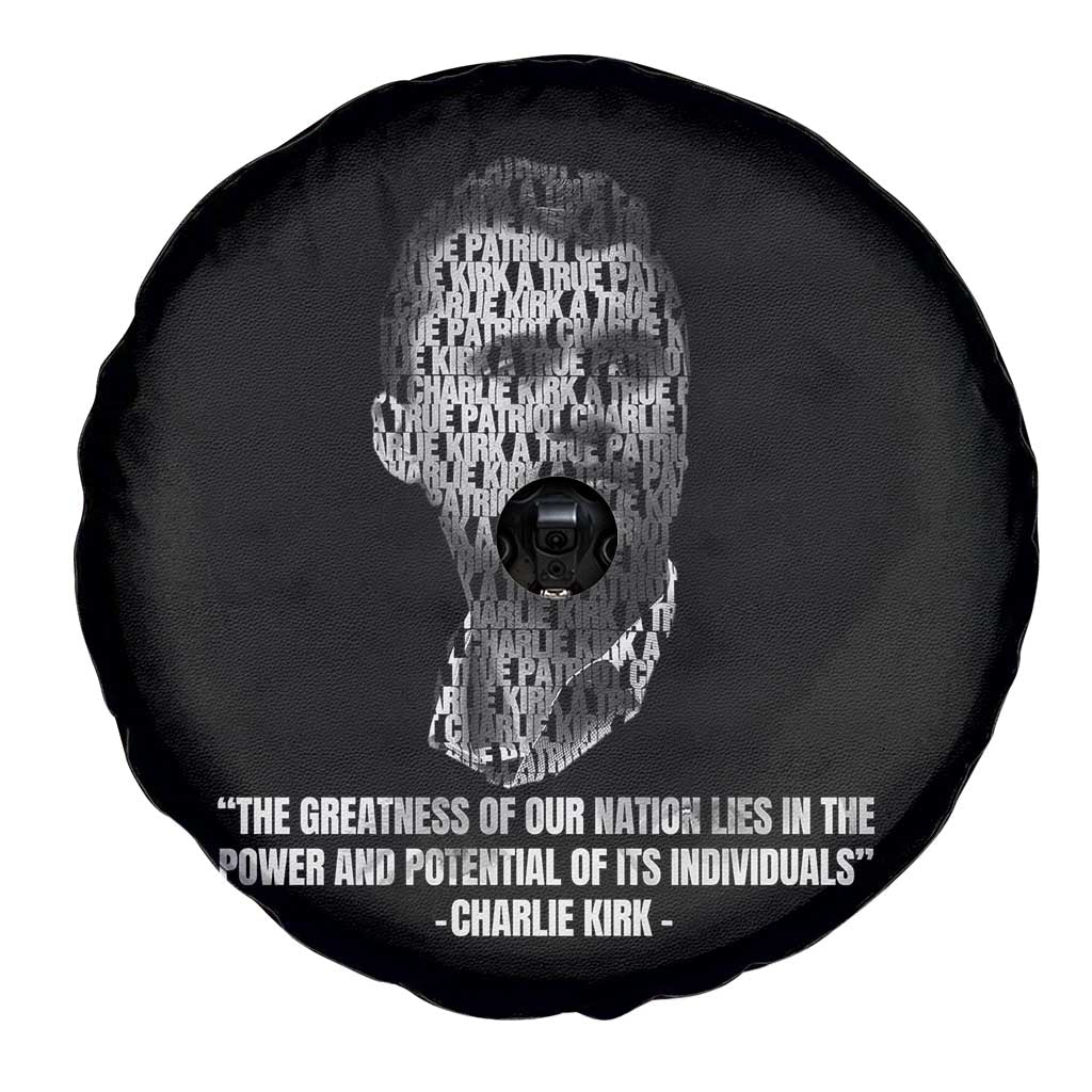 Charlie Kirk Legacy Spare Tire Cover Greatness of Our Nation American True Patriot TS02 Print Your Wear