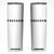 Freedom Statement Skinny Tumbler Free Speech Charlie Kirk Tribute TS02 White Print Your Wear