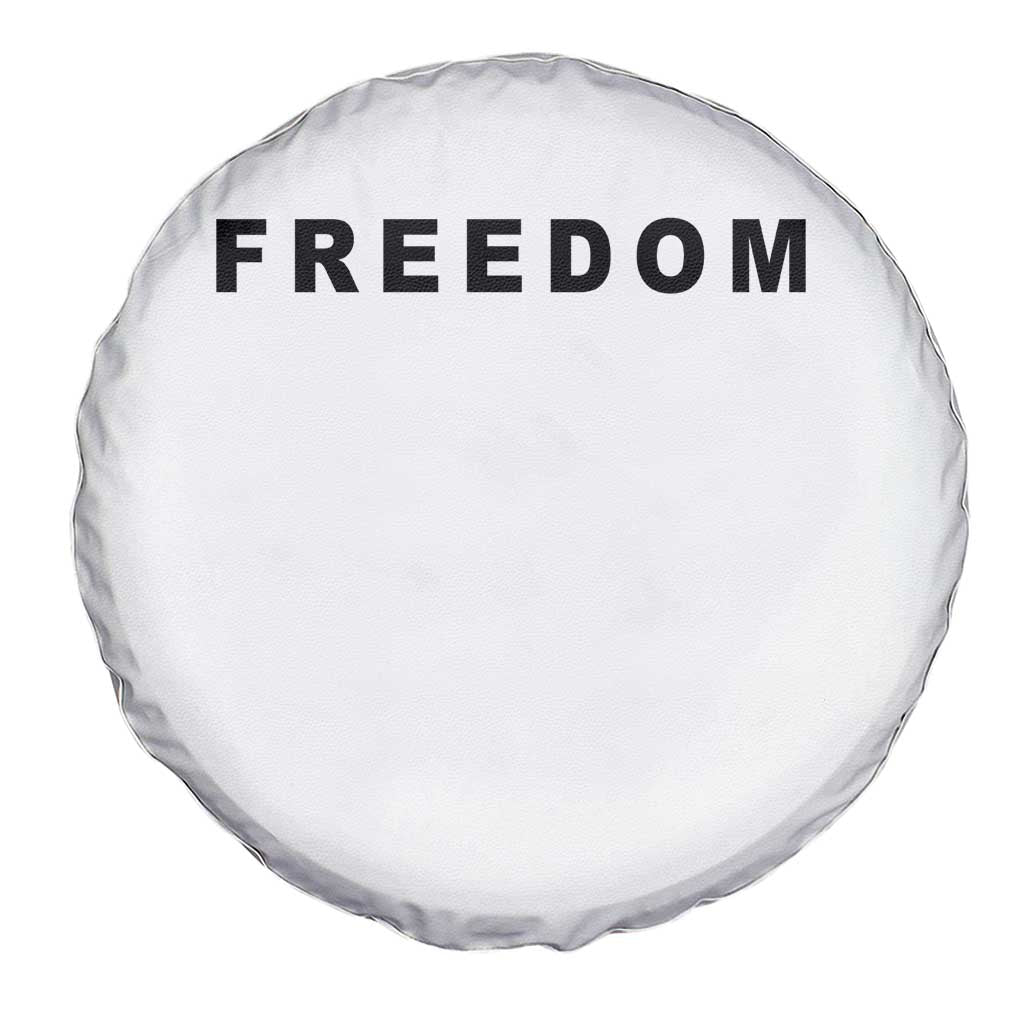 Freedom Statement Spare Tire Cover Free Speech Charlie Kirk Tribute TS02 Print Your Wear