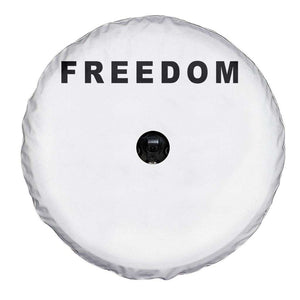 Freedom Statement Spare Tire Cover Free Speech Charlie Kirk Tribute TS02 Print Your Wear