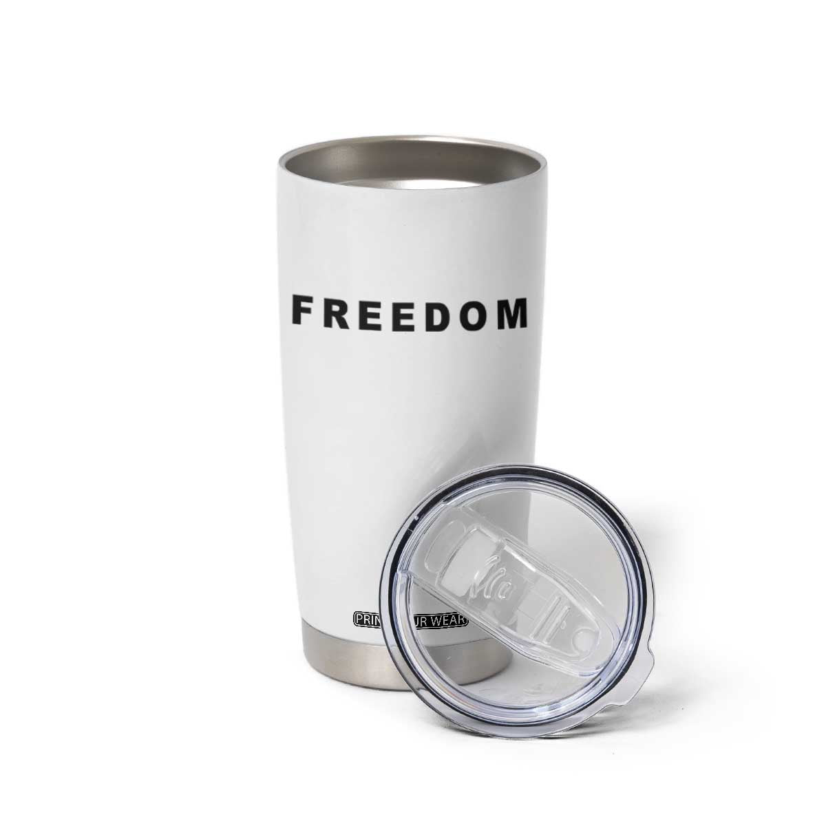 Freedom Statement Tumbler Cup Free Speech Charlie Kirk Tribute TS02 Print Your Wear
