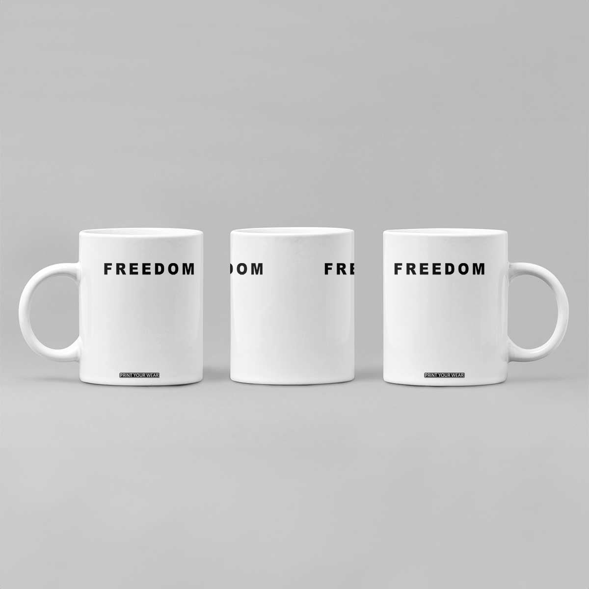 Freedom Statement Coffee Mug Free Speech Charlie Kirk Tribute TS02 Print Your Wear