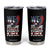 We Are Charlie Kirk Patriotic Tumbler Cup United We Stand Strong and Honor American Eagle Graphic TS02 Black Print Your Wear