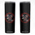 Patriotic American Eagle Graphic Skinny Tumbler Never Back Down Never Surrender Memorial for Freedom Fighters TS02 Black Print Your Wear