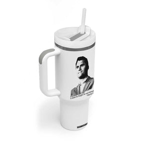 Freedom Is Not Free Tumbler With Handle Defender of Liberty Charlie Kirk Tribute TS02 Print Your Wear