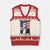 Never Surrender Freedom V-Neck Knit Sweater Vest Patriotic Charlie Kirk Tribute American Flag TS02 Beige Red Print Your Wear