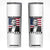 Never Surrender Freedom Skinny Tumbler Patriotic Charlie Kirk Tribute American Flag TS02 White Print Your Wear