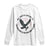 Christian Faith Patriotic Long Sleeve Shirt Death Deliver The Believer To Jesus American Eagle Graphic TS02 White Print Your Wear
