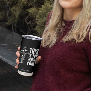 This is the Turning Point Tumbler Cup Husband Father Patriot Charlie Kirk Tribute Christian Faith TS02 Print Your Wear