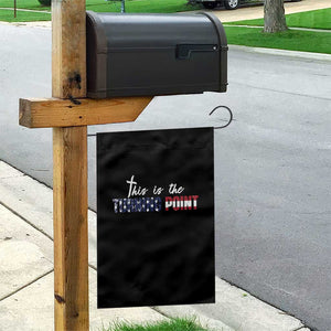This is The Turning Point Garden Flag Patriotic American Flag Graphic TS02 Print Your Wear