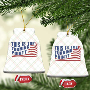 This is The Turning Point Ceramic Ornament USA Flag America True Patriot TS02 Print Your Wear