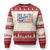 This is The Turning Point Ugly Christmas Sweater USA Flag America True Patriot TS02 Beige Red Print Your Wear