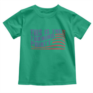 This is The Turning Point Toddler T Shirt USA Flag America True Patriot TS02 Irish Green Print Your Wear