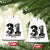 Freedom Number 31 Tribute Graphic Ceramic Ornament Thank You Charlie Kirk A True Patriot Memorial TS02 Print Your Wear