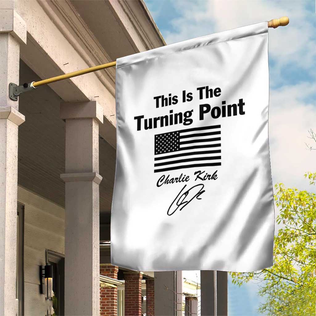This is The Turning Point Garden Flag American Flag A True Patriot Statement TS02 Print Your Wear