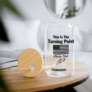 This is The Turning Point Glass Can American Flag A True Patriot Statement TS02 Print Your Wear
