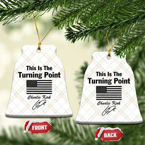 This is The Turning Point Ceramic Ornament American Flag A True Patriot Statement TS02 Print Your Wear