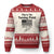 This is The Turning Point Ugly Christmas Sweater American Flag A True Patriot Statement TS02 Beige Red Print Your Wear