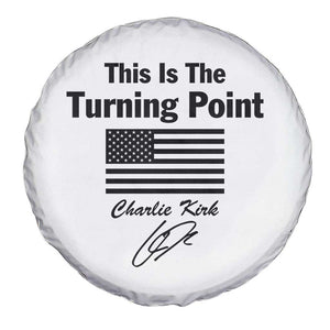 This is The Turning Point Spare Tire Cover American Flag A True Patriot Statement TS02 Print Your Wear