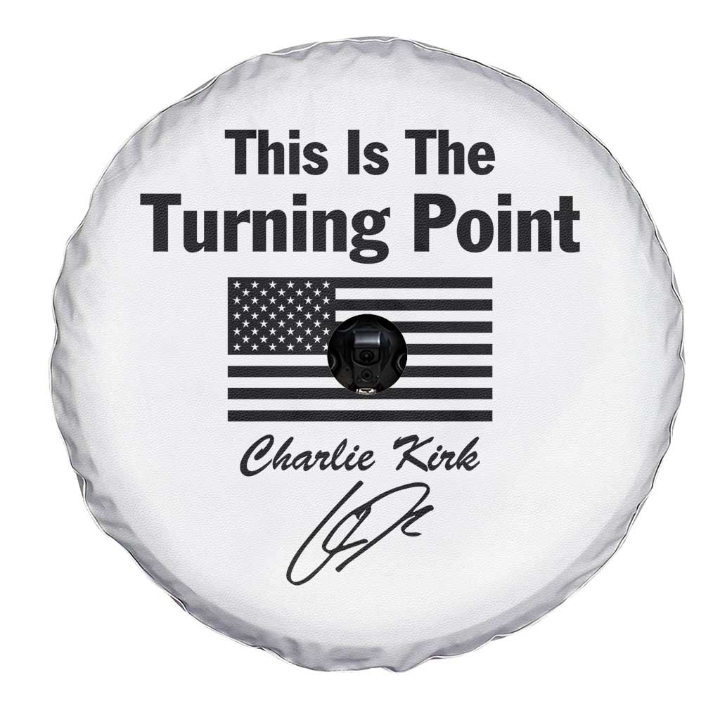 This is The Turning Point Spare Tire Cover American Flag A True Patriot Statement TS02 Print Your Wear